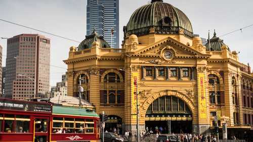 Flinders Street, Melbourne – the home of ICLR + CORO 2024